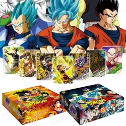 Anime Dragon-balls Son Goku Saiyan Vegeta Action Figure Trading Battle Booster Box Game Children Collection Card Gift Toy