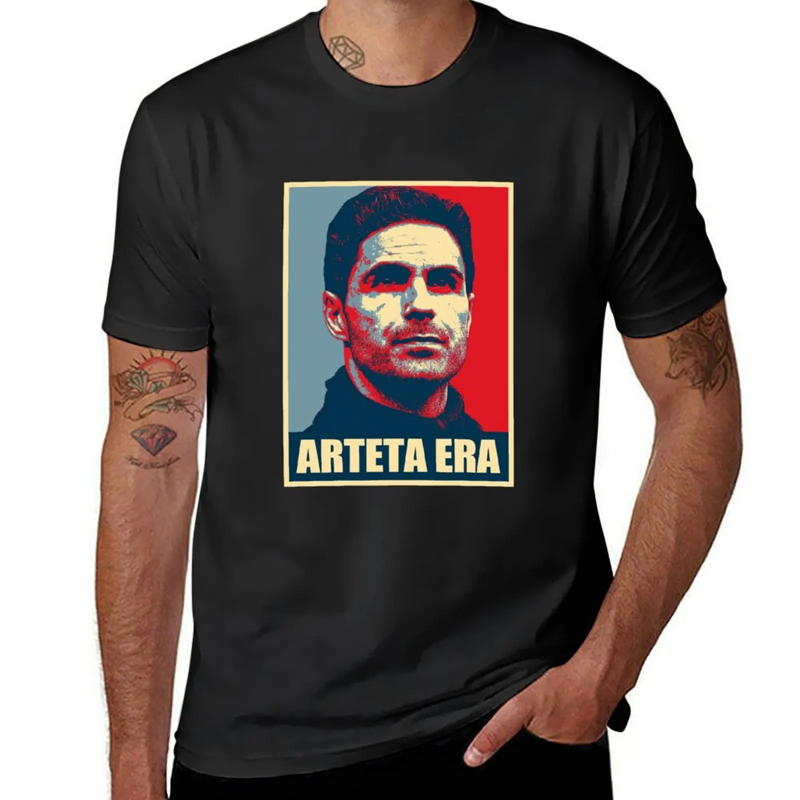 Mikel Arteta T-Shirt for a boy plain customs anime men workout shirt