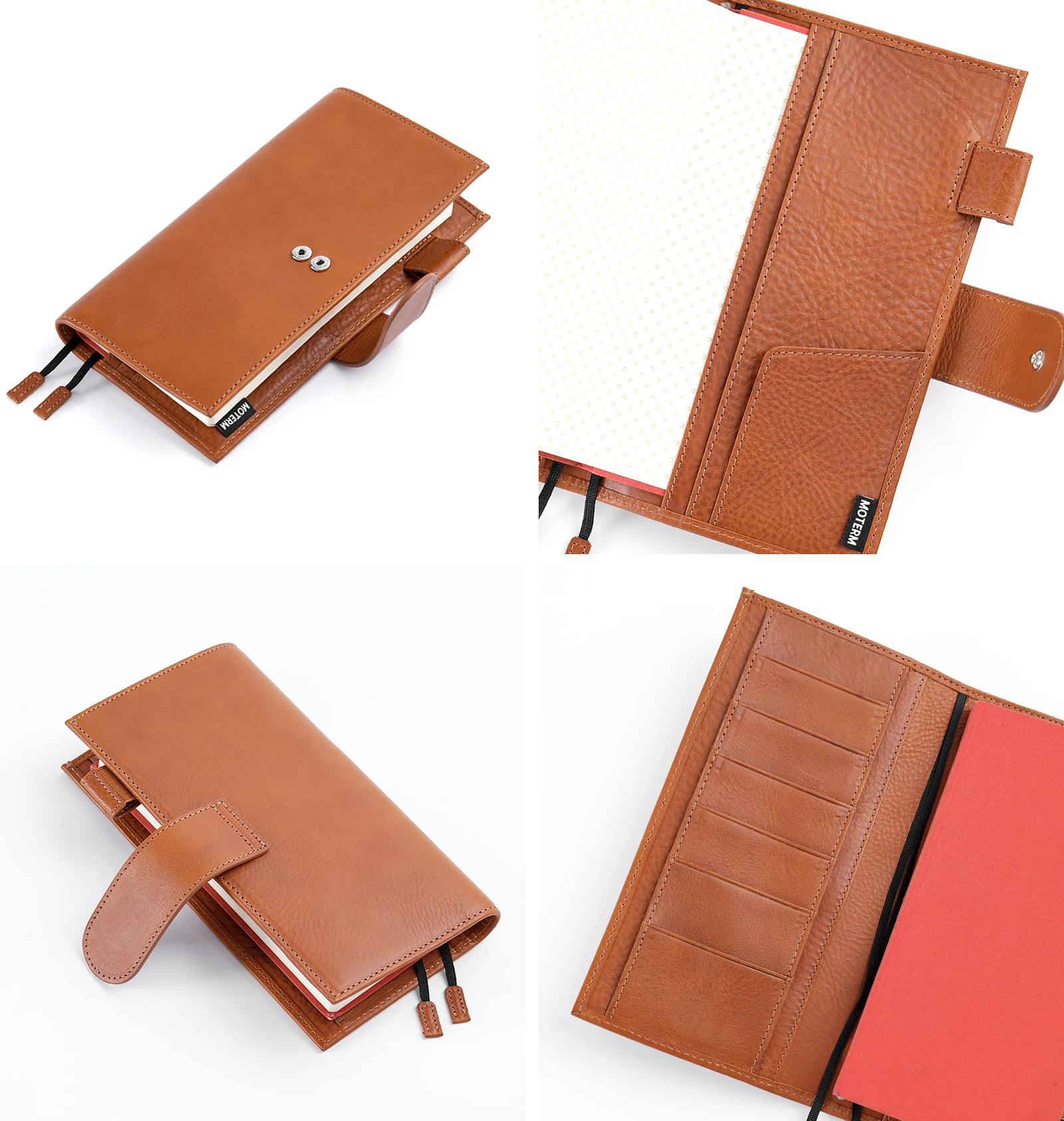 Limited Imperfect Moterm Original Weeks Cover for Hobo Week Full Grain Veg Tanned Leather Planner Genuine Cowhide Notebook Diary