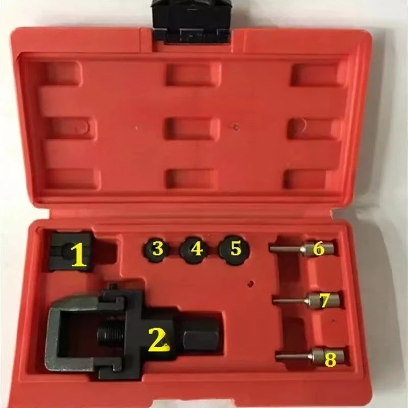 Multi-spec Ejector Pin Chain Breaker Set, Motorcycle Chain Removal Tools for Auto & Motorcycle Repair