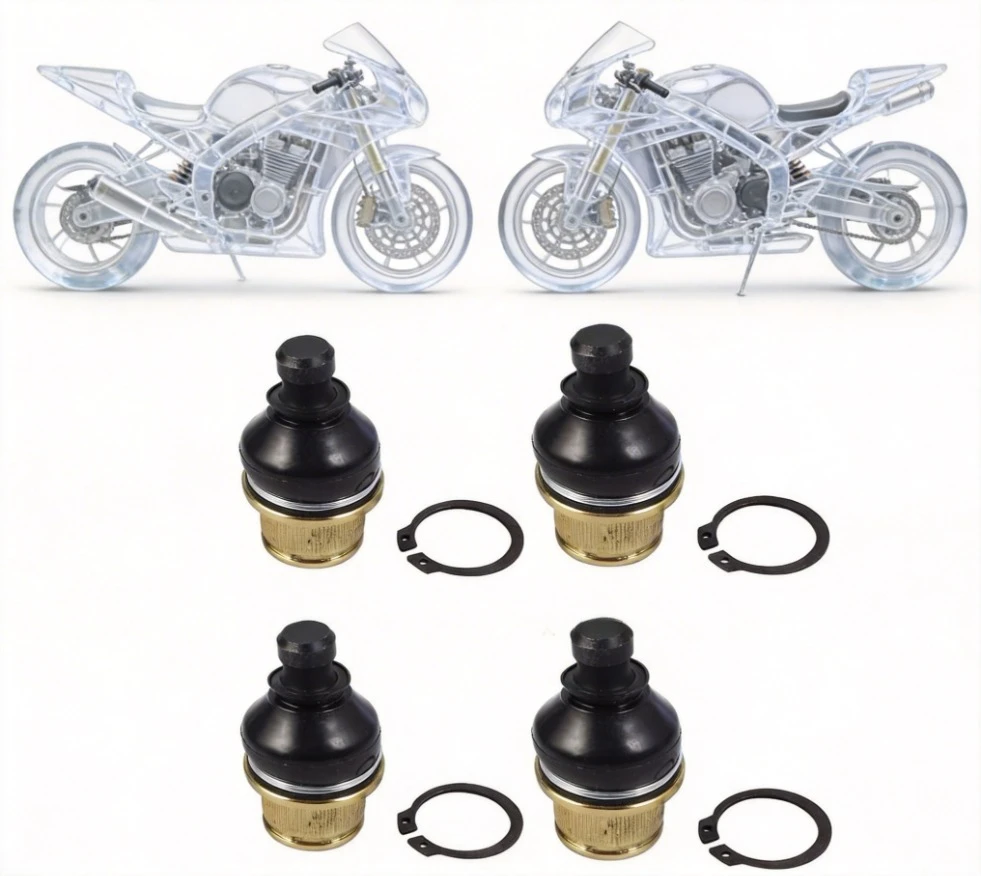 4 Pack Ball Joint for Arctic Cat 0405-483 0405-068 0405-115 models 400 375 500 550 450 300 250 454 600 650 TRV TBX 4x4 2x4