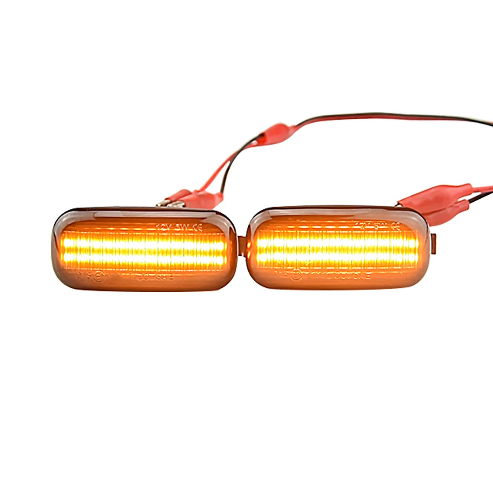 متتابعة وامض LED بدوره إشارة الجانب ماركر ضوء ديناميكي الضوء الداخلي لأودي A3 S3 8P A4 S4 RS4 B6 B7 A6 S6 RS6 C5 C7