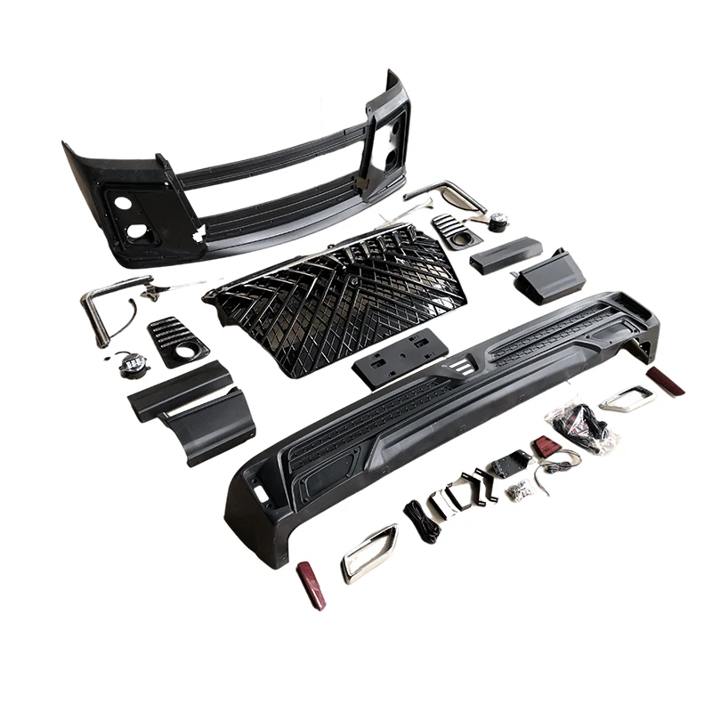 

Direct Factory PP Car Accessories Auto Body Kits Bumper for Wide Toyota Hiace Van Bus 2012- 2018