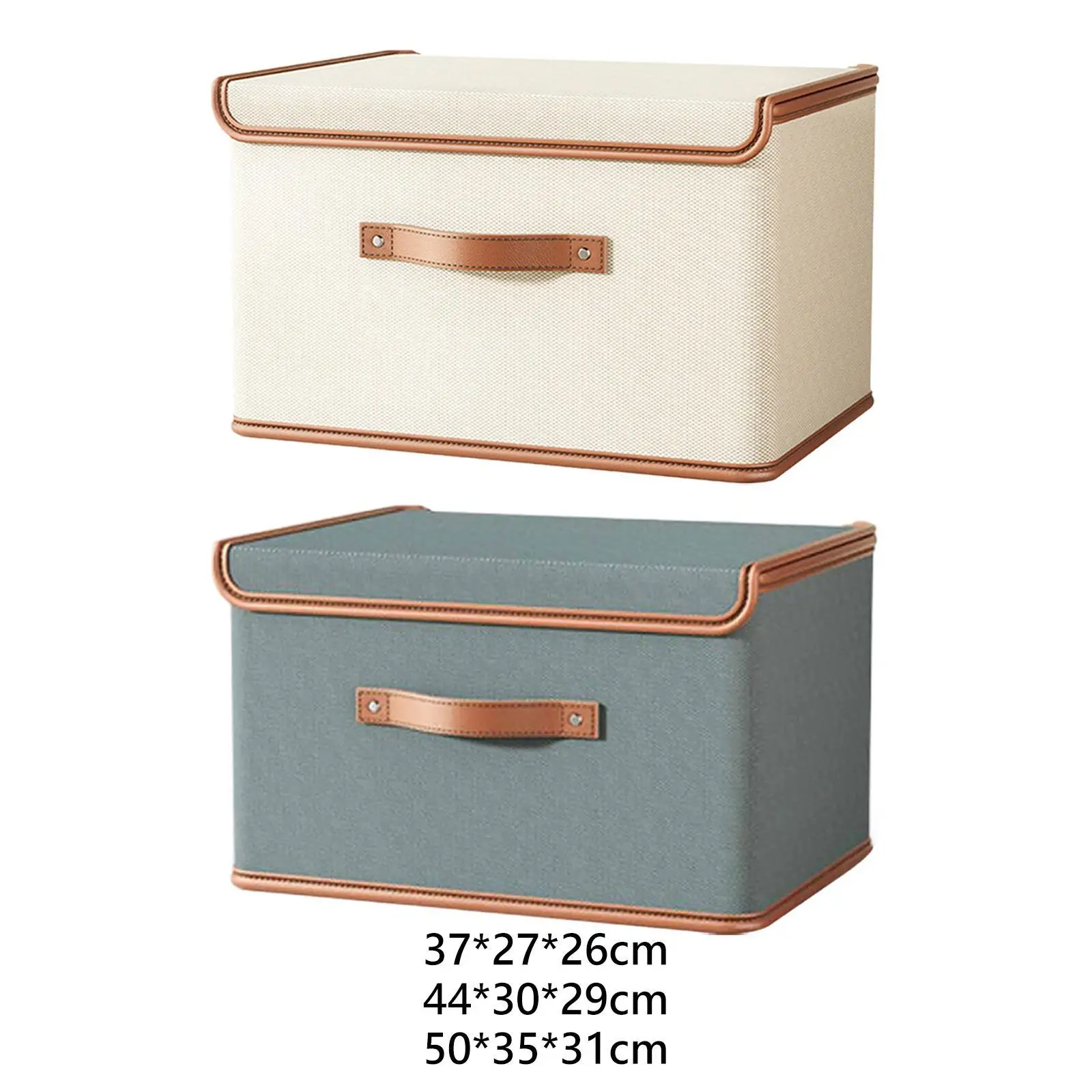 Storage Bin with Lid Dog Toys Organizer Folding Cube Container Storage Basket for Clothes Comforters Pants Nursery Bathroom