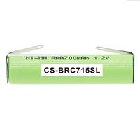 Cameron Sino 700mAh Shaver Replacement Battery for Philips Norelco QC5055,BT5270, For Braun FreeControl 1715 1735 1775 5727 5728