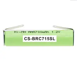 Cameron Sino 700mAh Shaver Replacement Battery for Philips Norelco QC5055,BT5270, For Braun FreeControl 1715 1735 1775 5727 5728
