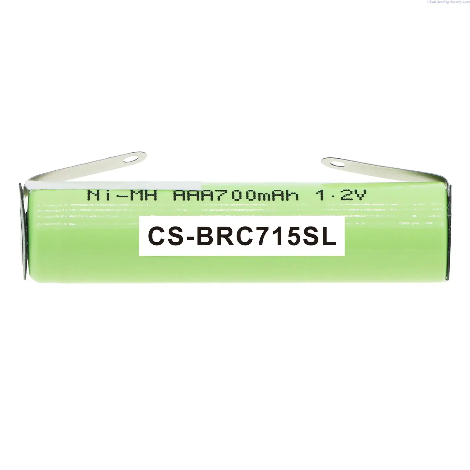 Cameron Sino 700mAh Shaver Replacement Battery for Philips Norelco QC5055,BT5270, For Braun FreeControl 1715 1735 1775 5727 5728