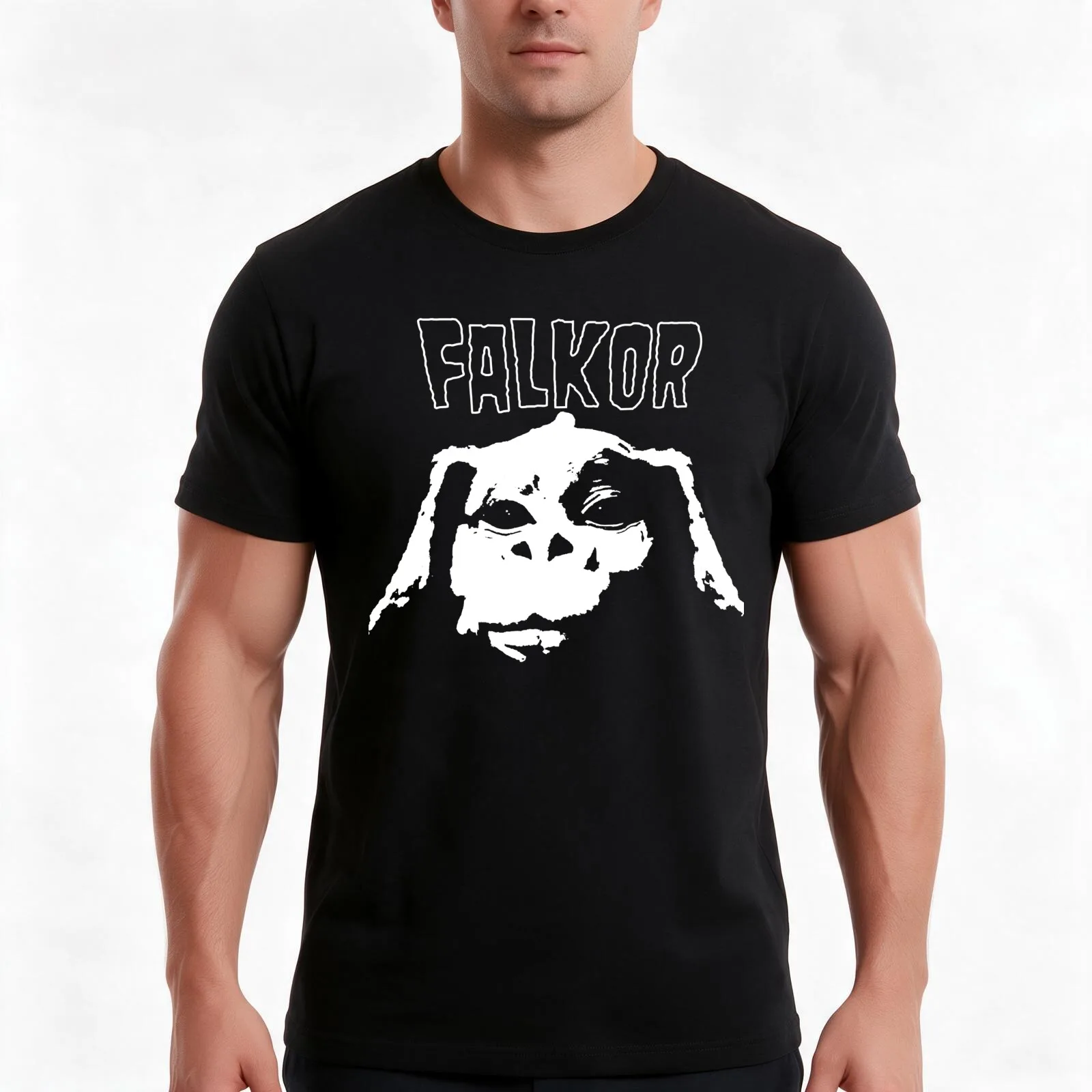 Mens Womens Falkor Danzig Funny Fans T-Shirt Summer Casual Cotton Tee Oversized Streetwear Tops Vintage Graphic Print