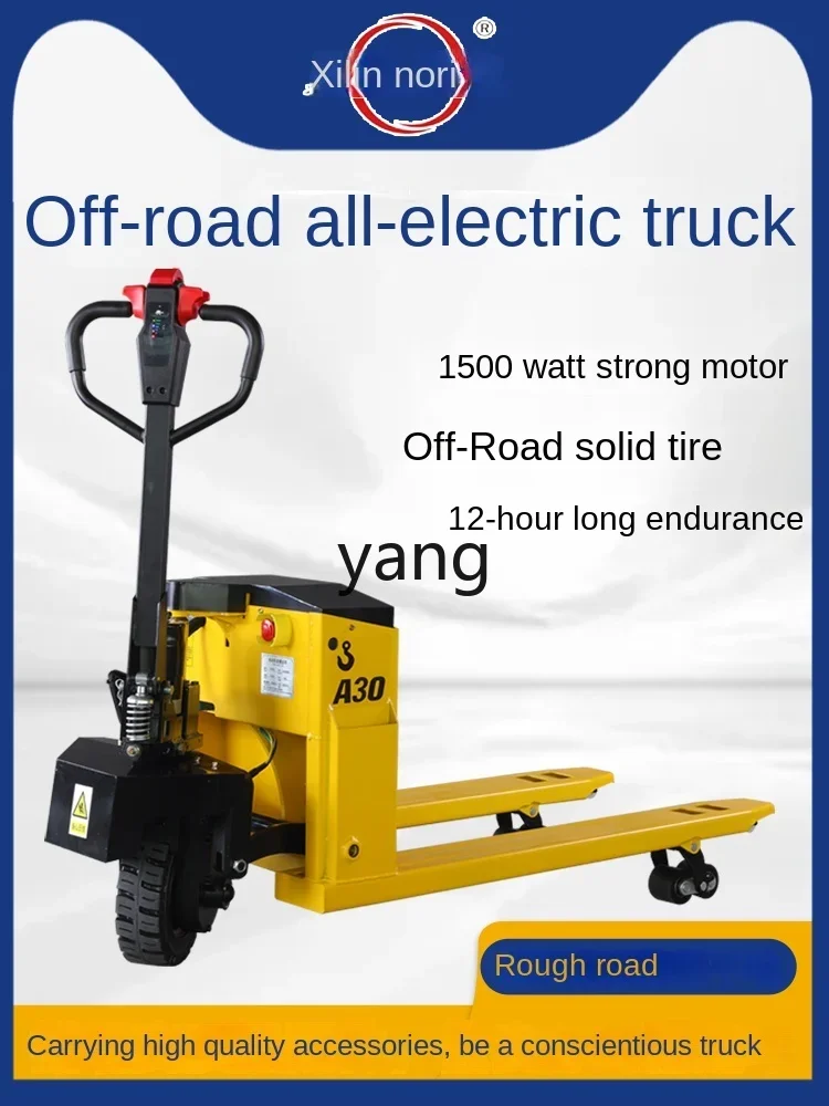 CX Full Electric Trailer Forklift Hydraulic Manual Semi-Electric 2 Tons 3 Tons Small off-Road Large Tire Truck