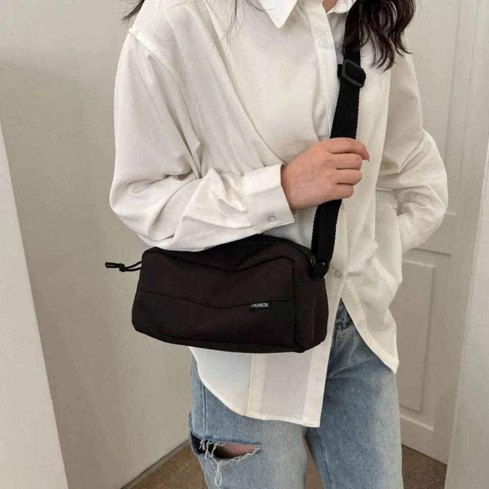 2023 New Autumn/Winter Fashion Korean Version Large Capacity Crossbody Bag Casual Versatile Fashion Lightweight Oxford Bag