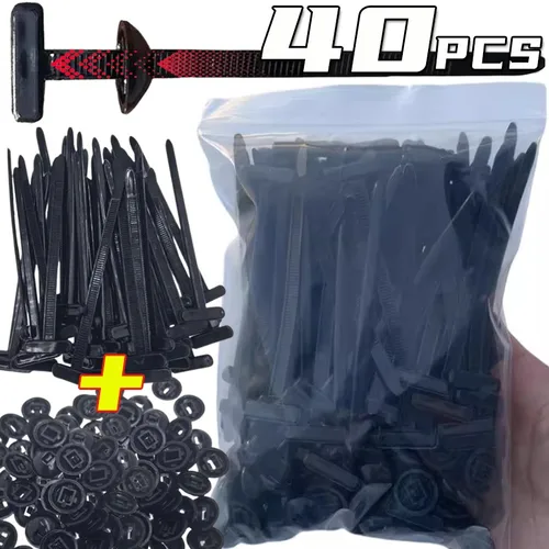 Clips de repuesto de tornillos de nailon multifuncionales para coche, juegos de clips universales para sujetadores de automóviles, guardabarros de motor de maletero, accesorios protectores