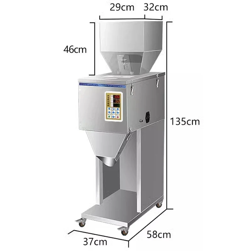 정량 포장기 분말 과립 차 다기능 자동 계량 포장기 대용량 포장
