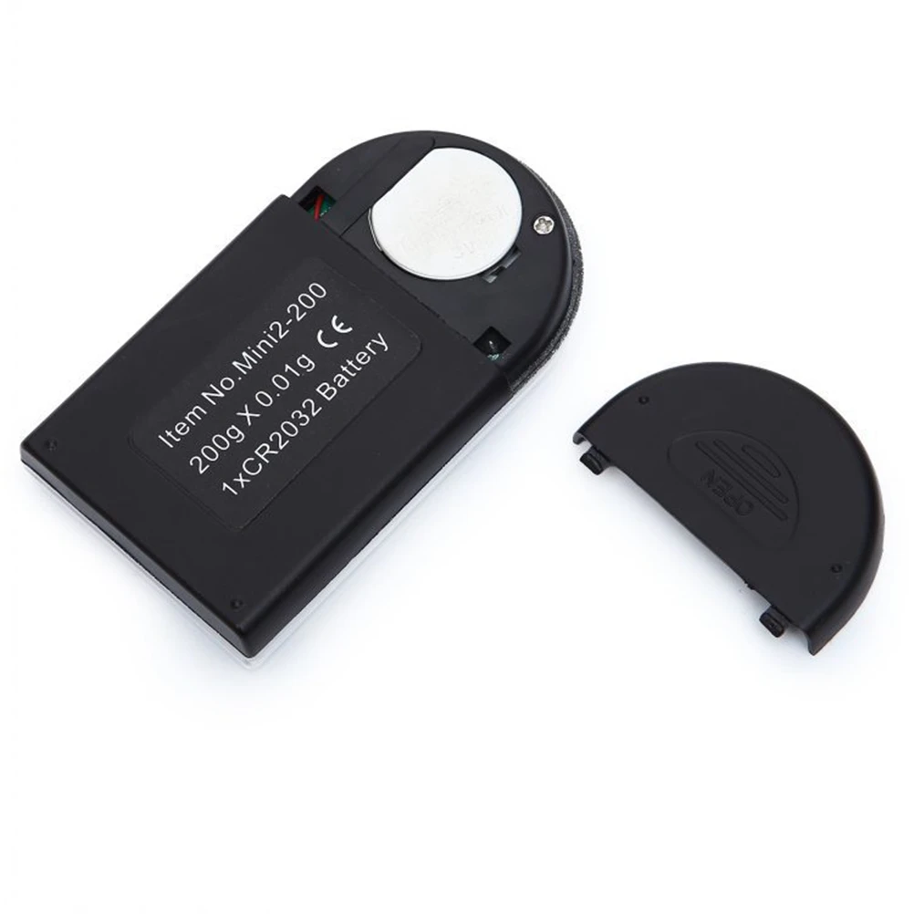 

Scale 200g 0.01g Mini High Precision Portable Jewelry Scale Gram Lightweight Compact Design Easy Calibration