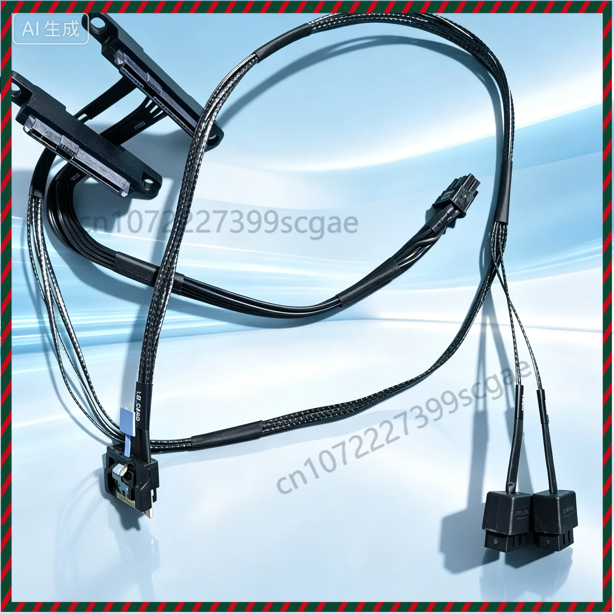 Replacement Front Hard Disk Extension Backplane with Cable for Dell T5860 T7865 T7875 KMDC1