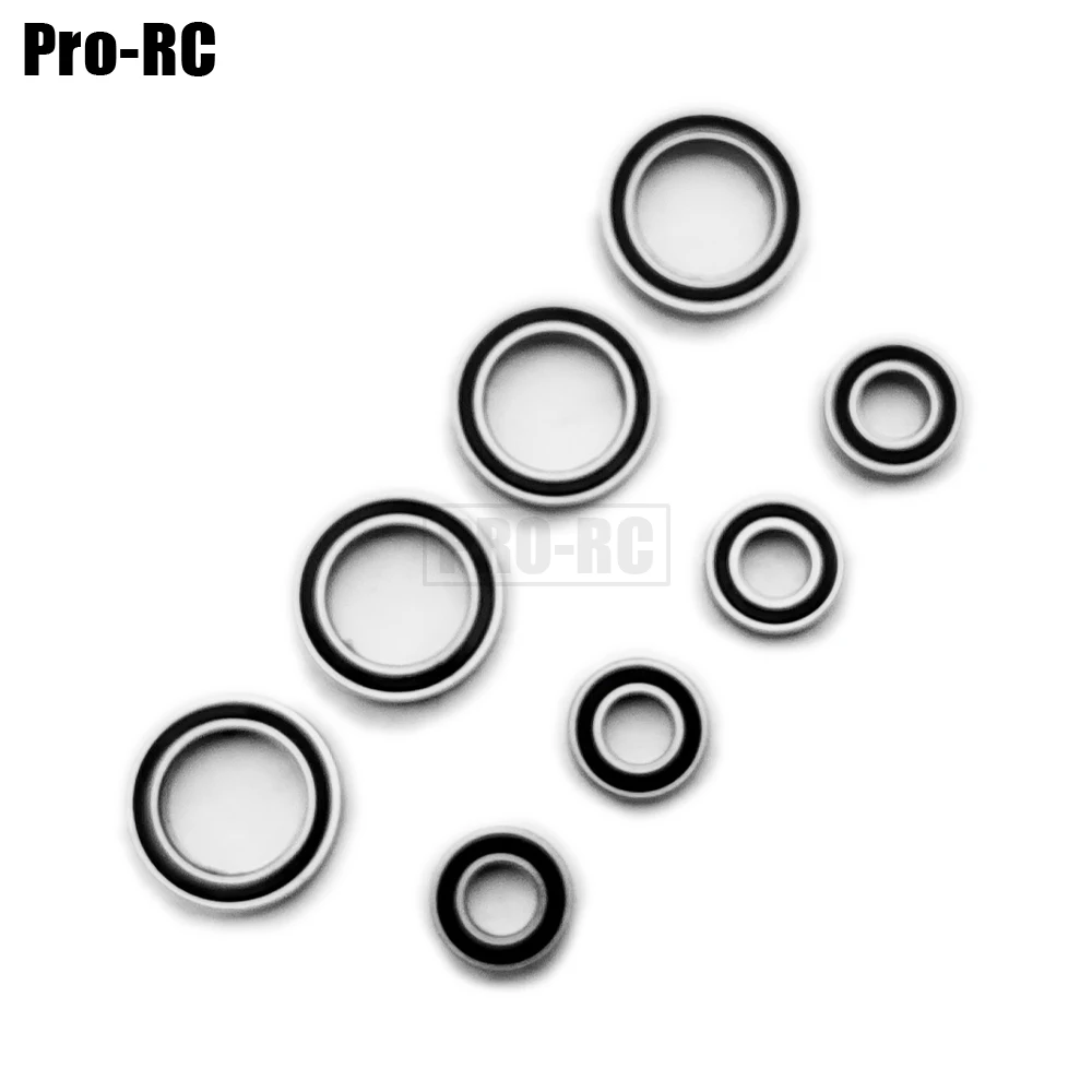 For 1/10 Arrma 3S Granite Big Rock Typhon Senton Rc Truck Car Parts 8Pcs Wheel Hub Ball Bearings Kit