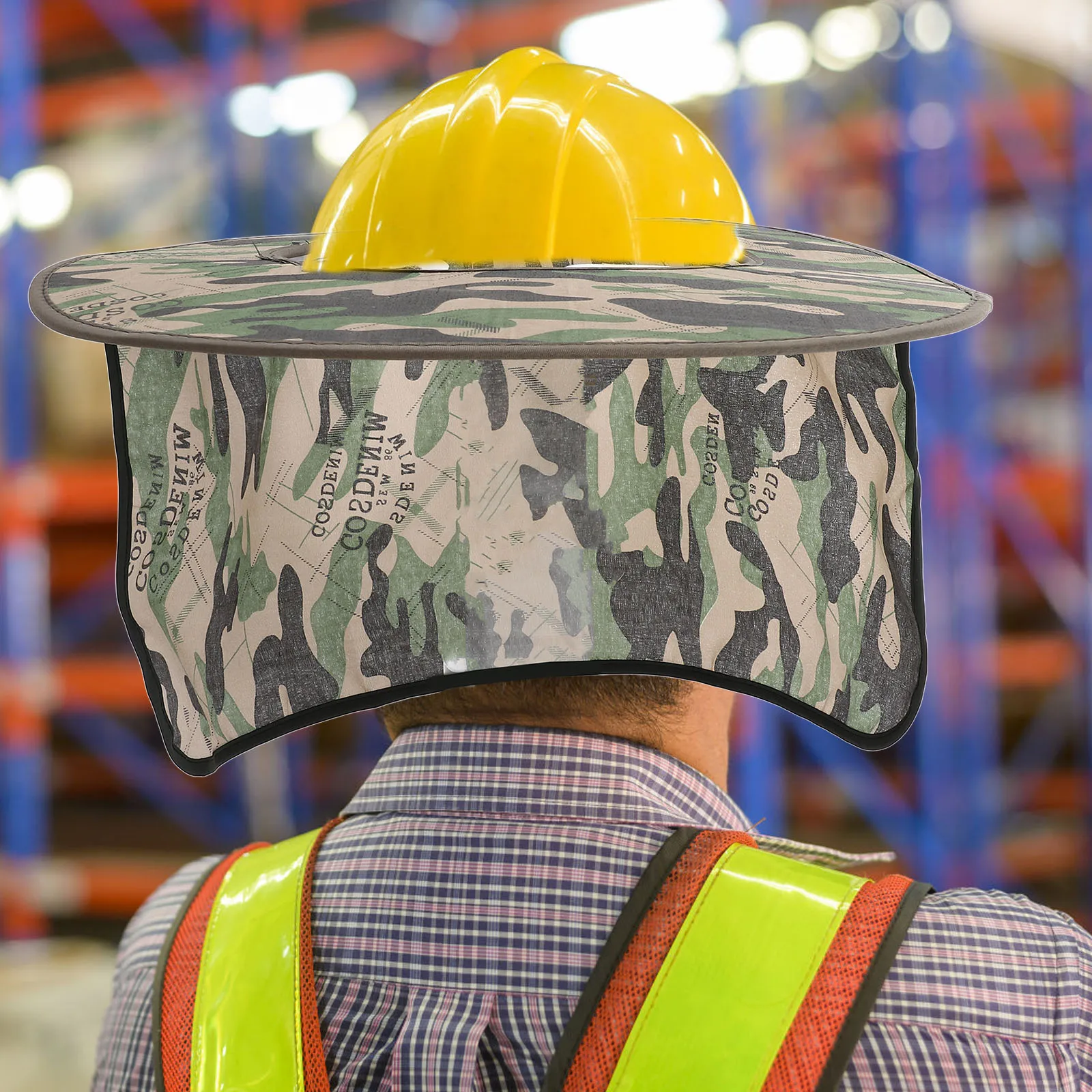 

Hard Shade Accessories Full Hard Hat Shade Neck Protector Brim Neck Shield UV Protection Safety Construction Hat Visor Outdoor