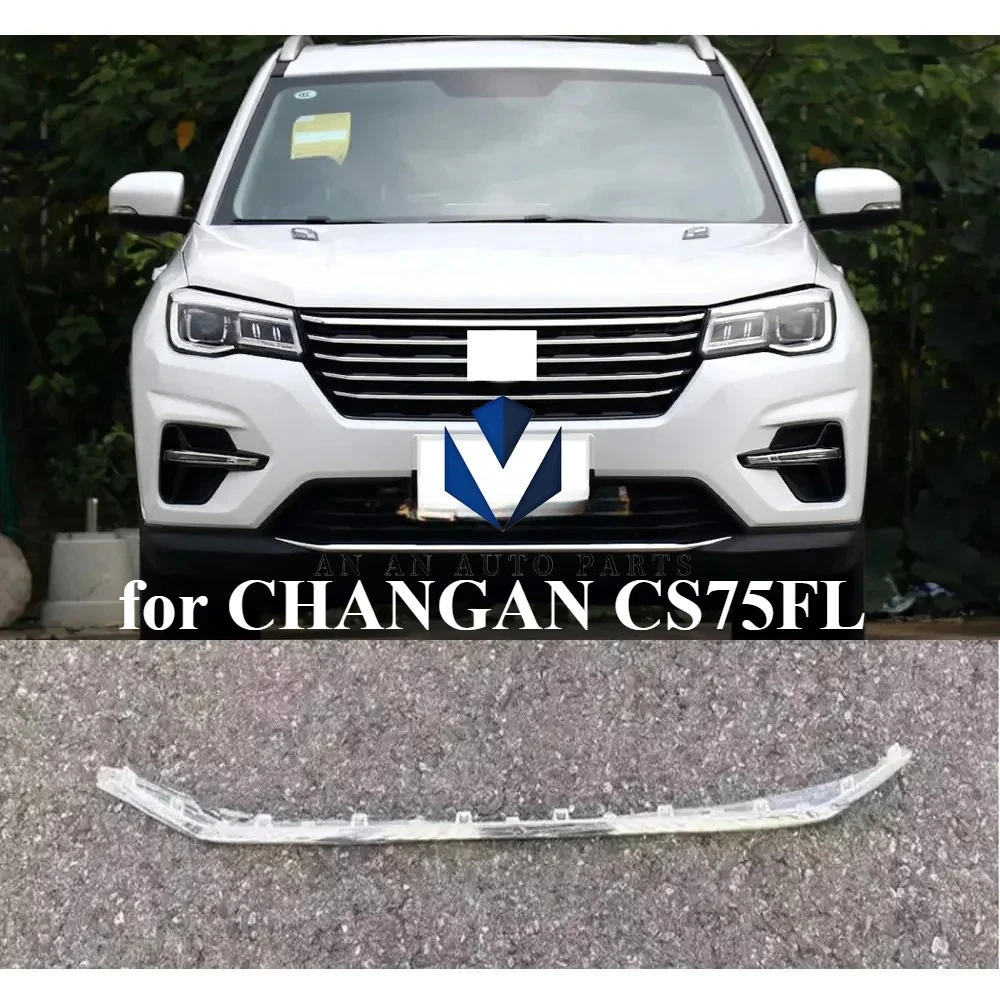 Front Bumper Silver Trim Decoration Strip 2018-2021 Models for CHANGAN CS75FL