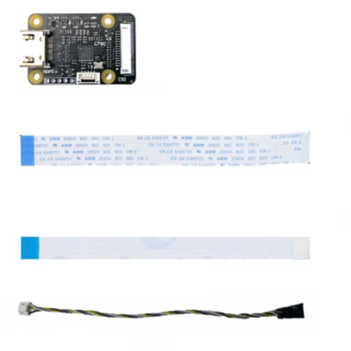 X62A_For Raspberry Pi محول كاميرا HDMI متوافق مع لوحة CSI-2 (A)