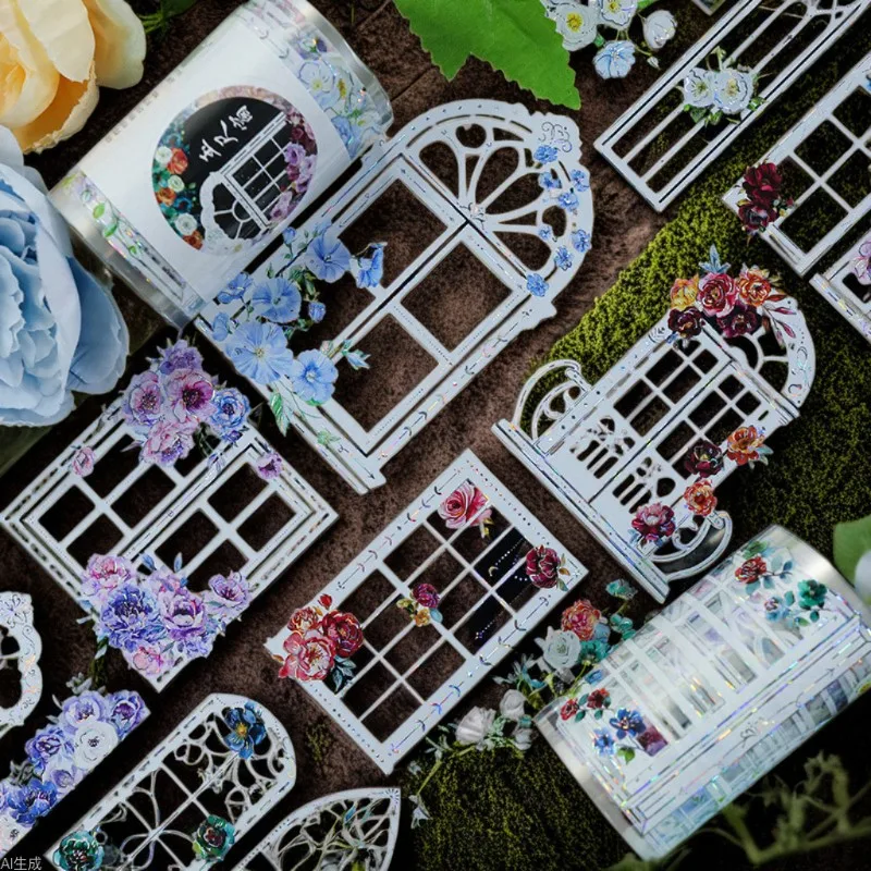 nuovo-set-di-nastro-washi-per-diario-con-adesivi-a-tema-gotico-europeo-americano-materiale-decorativo-per-diario-set-di-nastro-washi-pet-con-scenari-femminili