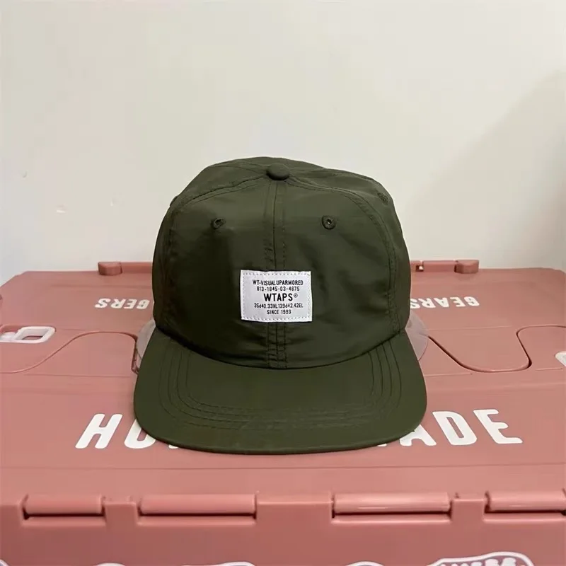 The new WTAPS Day Series lightweight breathable quick-drying outdoor flat brim Cap Summer sunblock baseball cap for men