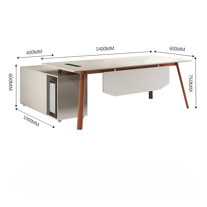 Charge Boss Office Desks Computer Single Person Manager Modern Office Desks Simplicity Mesa Escritorio Working Equipment QF50OD