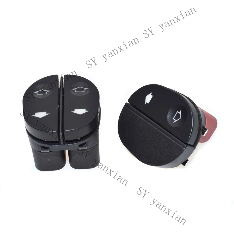 SY+ Set of 2 Electric Power Window Control Switch Button For Ford Fusion KA Fiesta