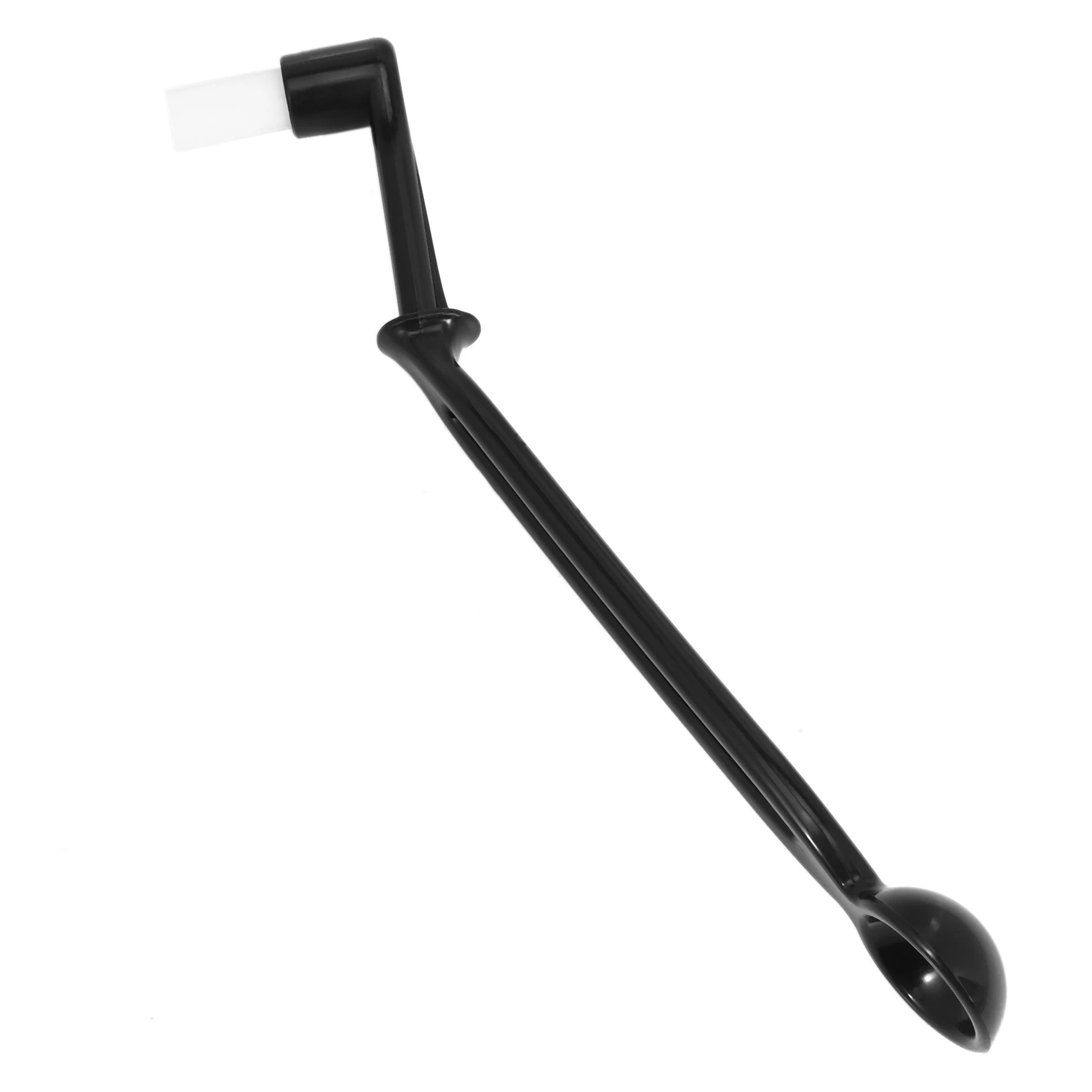 A84E-2 In 1 Coffee Machine Grouphead Cleaning Brush Spoon Angled Detergent Scoop