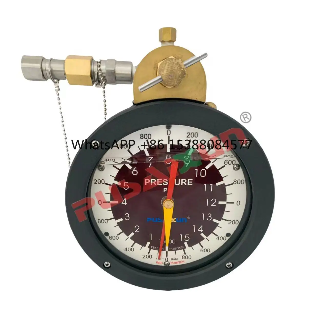 

Pusaixun, CG603, 6 Inch Mud Pump Pressure Gauge