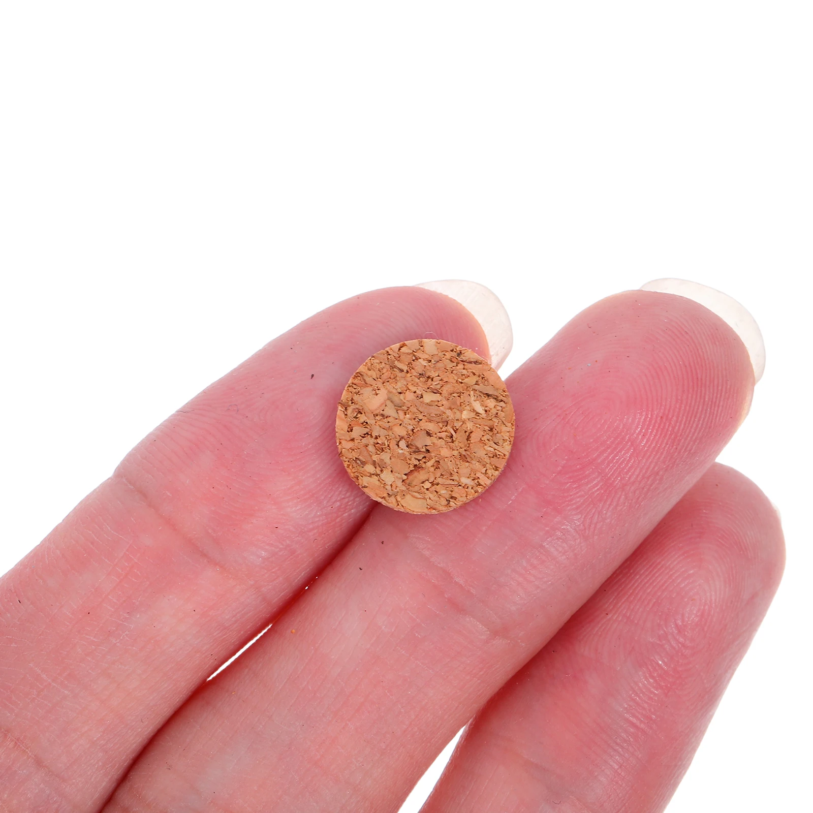 

500pcs Cork Furniture Self Adhesive Non Slip Round Heat Resistant Insulating Cork Pads For Coasters Tables Countertops Furniture