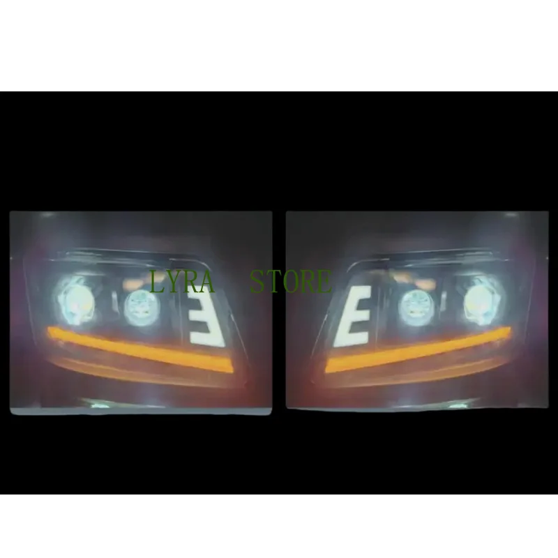 1 PCS 24V front LED running headlamp assembly headlamp Used For MAN TGX  Truck Front Light