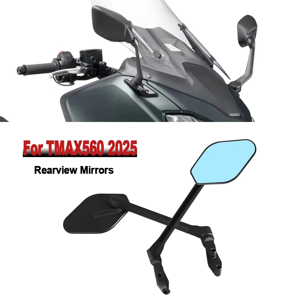 

Rearview Mirrors For Yamaha TMAX560 T-MAX560 T-MAX TMAX 560 2025 2026 New Motorcycle Accessories Handlebar Mirrors