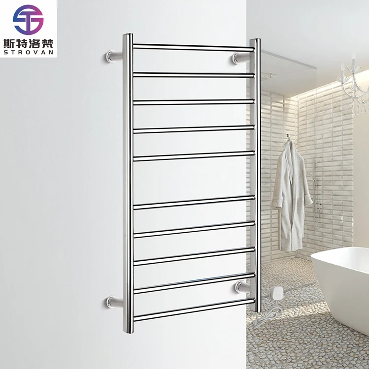 

Wall Mounted Electric Towel Warmer Stainless Steel 201/304