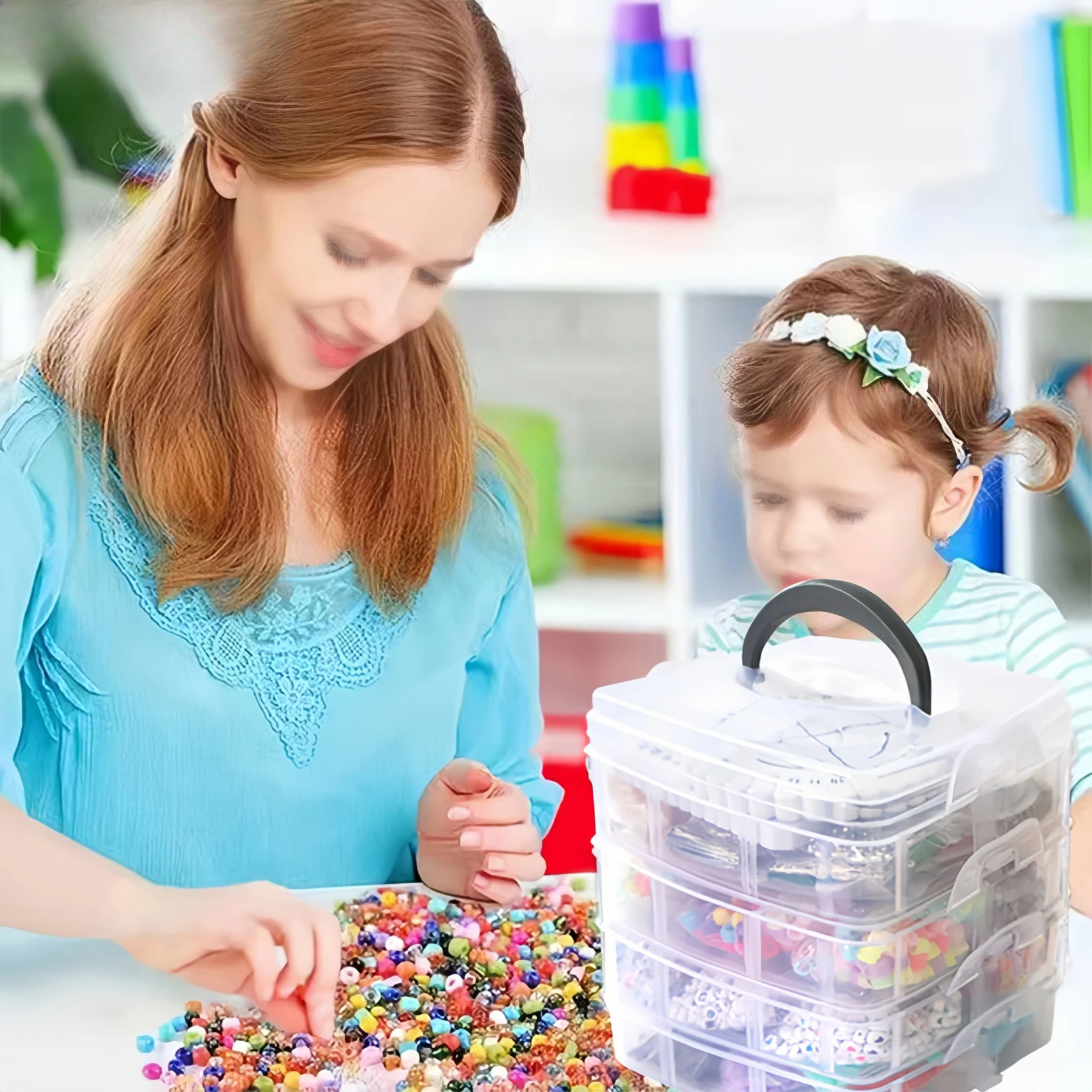 Набор браслетов в 4-слойной ко – обзор и цена Jewelry Making Kits For Girls