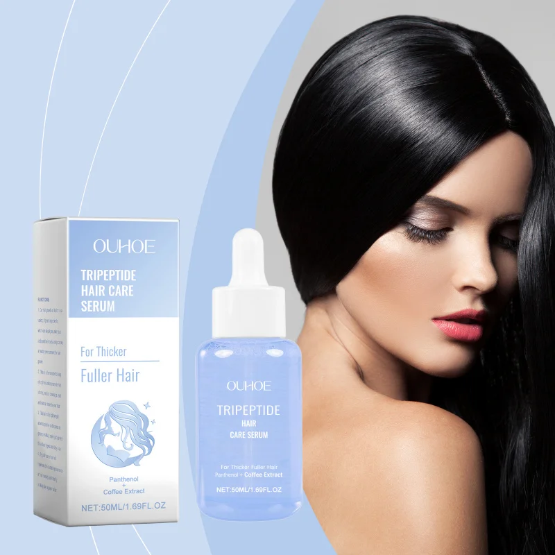 

Tripeptide Hair Serum - Lightweight Scalp Treatment For Stronger Hair, Helps Reduce Shedding & Improve Shine