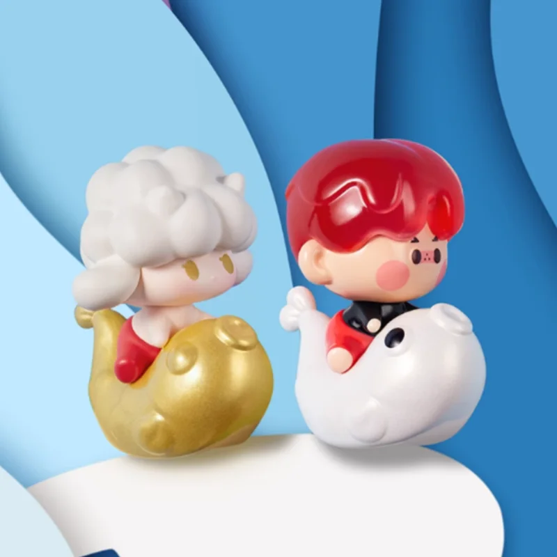 البوب مارت فول مقابل سلسلة كوي-موضة تصميم عشوائي صندوق أعمى عمل دمى أشكال أنيمي لطيف مفاجأة الهدايا الغامضة #1