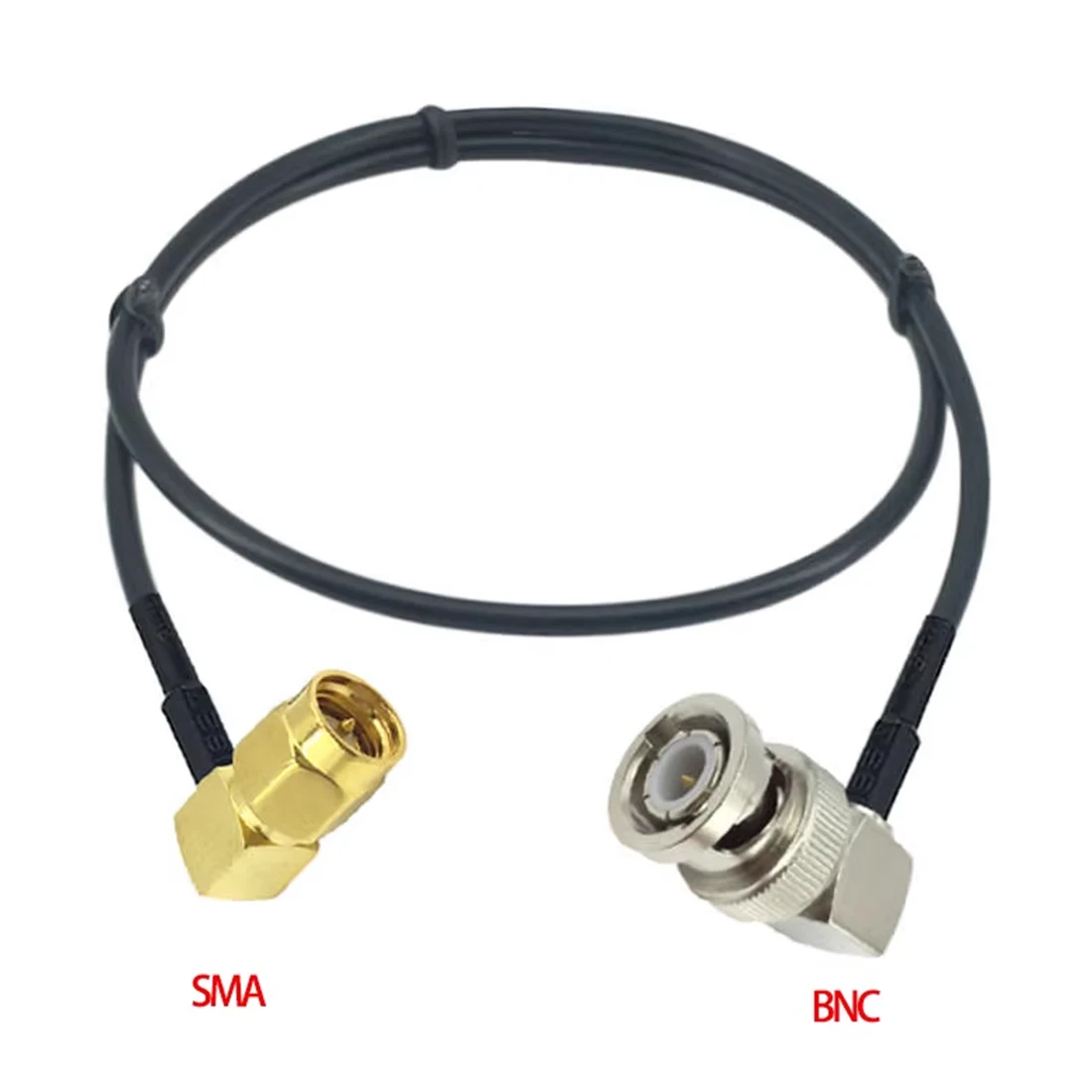New SMA Male To BNC Male Plug Straight Right Angle Pigtail Cable Adapter RG174 Wholesale