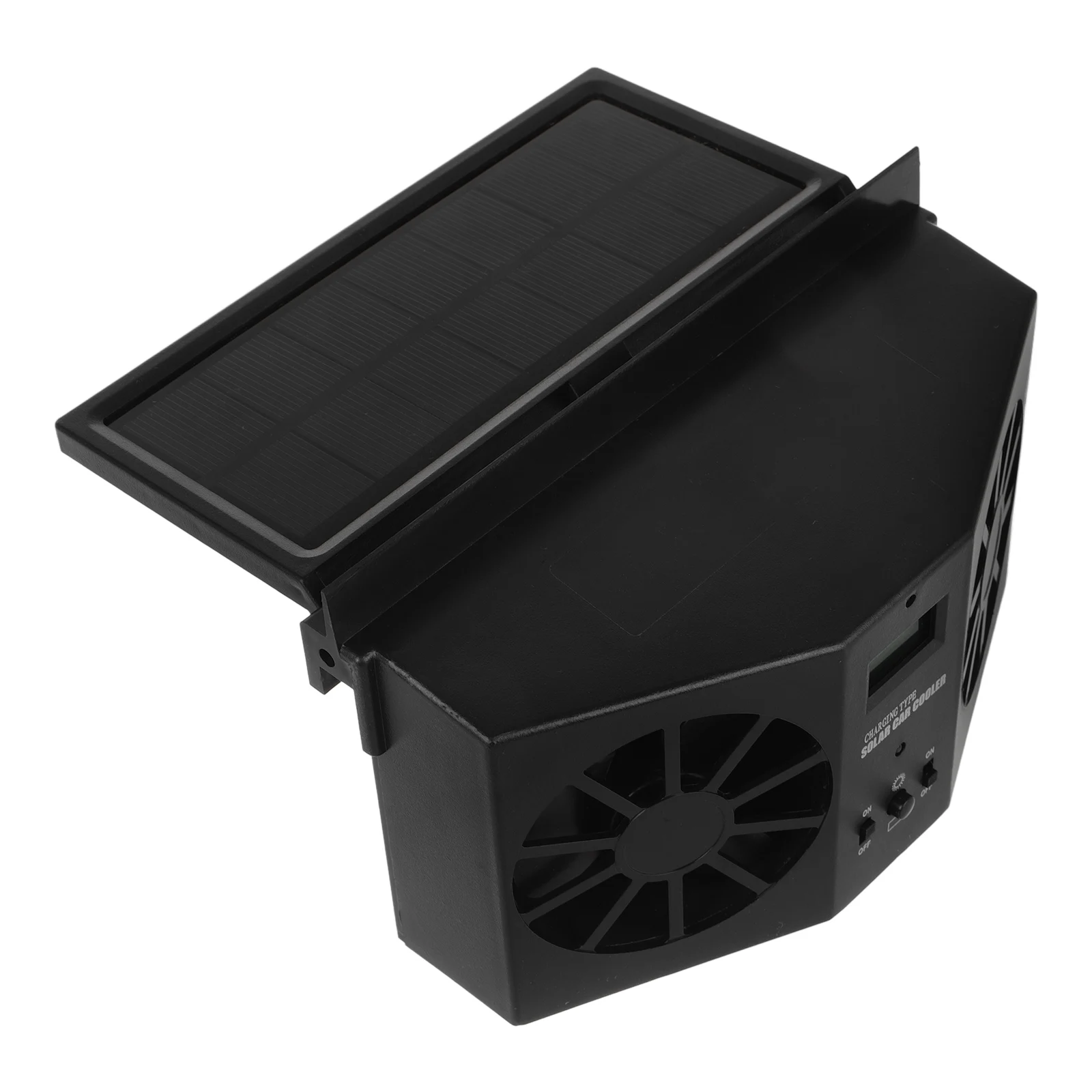 

Auto Fan for Cars Solar Power Car Window Cooling Fan Easy to Install and Durable PVC Material Window Fans Vehicle Part