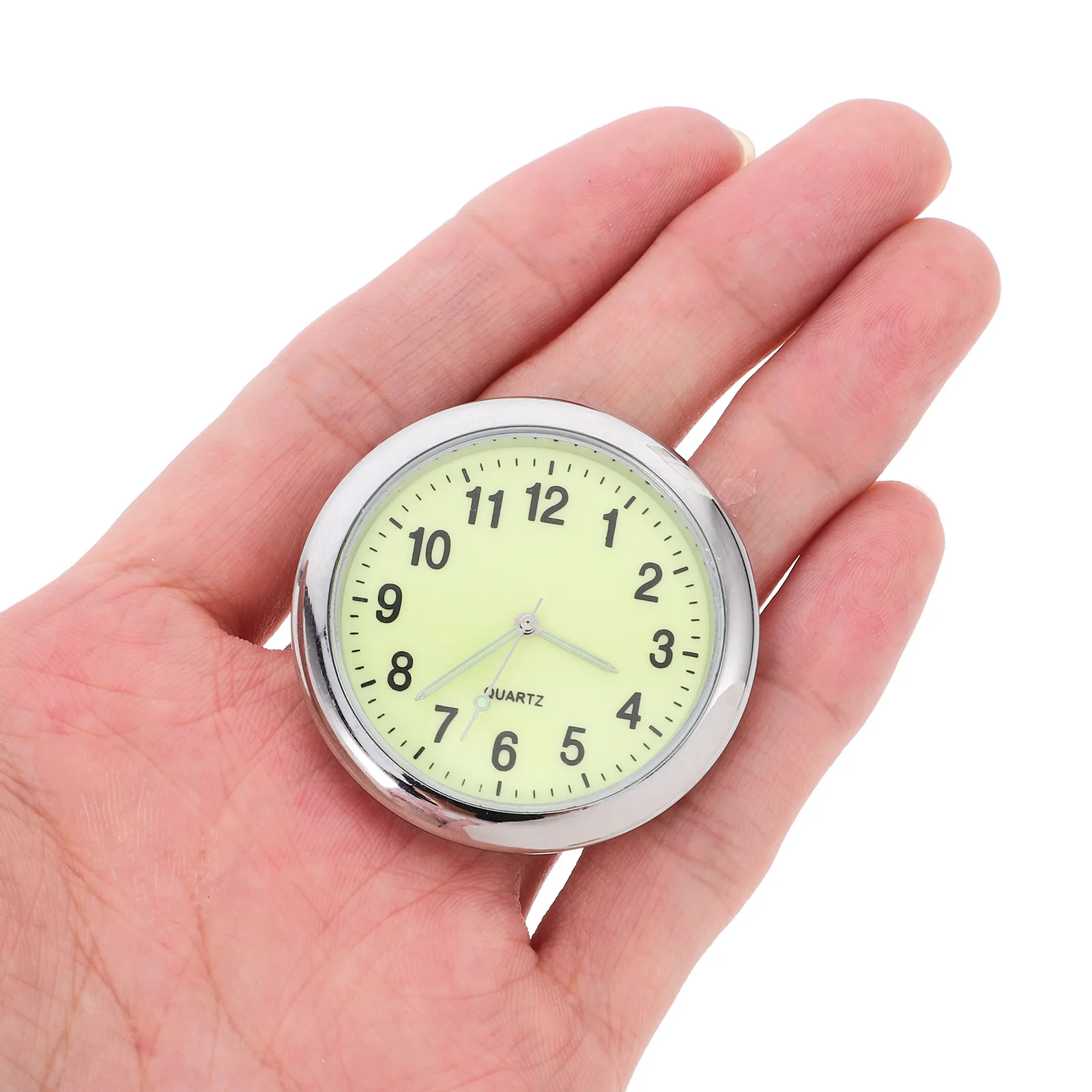 Universelle Auto-Aufkleber-Uhr, schlank, stilvoll, kompakte Größe, Auto-Armaturenbrett-Uhr, einfache Installation, Auto-Uhren für das Armaturenbrett