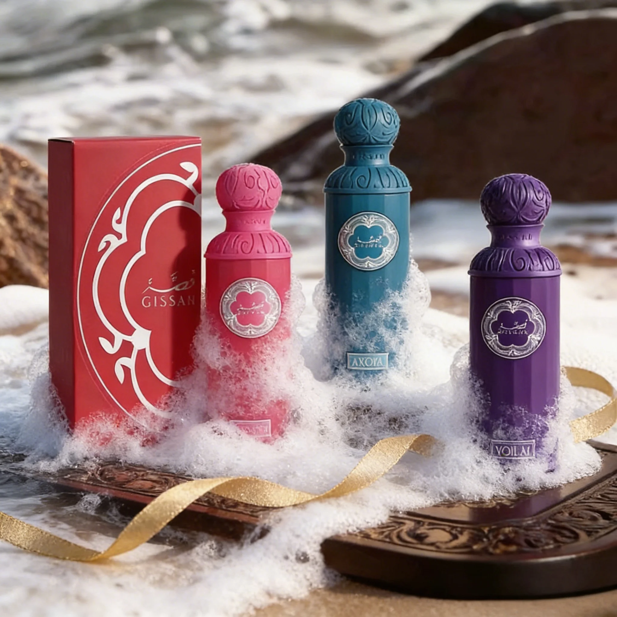 

Floral Fruity Eau de Parfum — Gissah Akoya 200ml, Citrus Woody Long-Lasting Women's Perfume