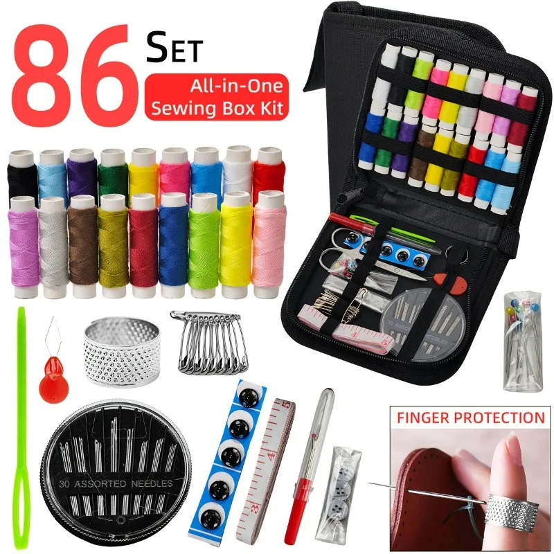 86 PCS Complete Sewing Kit with Tools