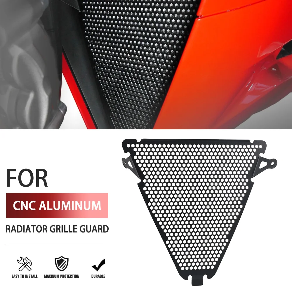 

For Ducati Panigale V2 899 959 Corse 1199 1299 Superleggera R FE Panigale Lower Radiator Grill Cover Oil Cooler Protector Guard