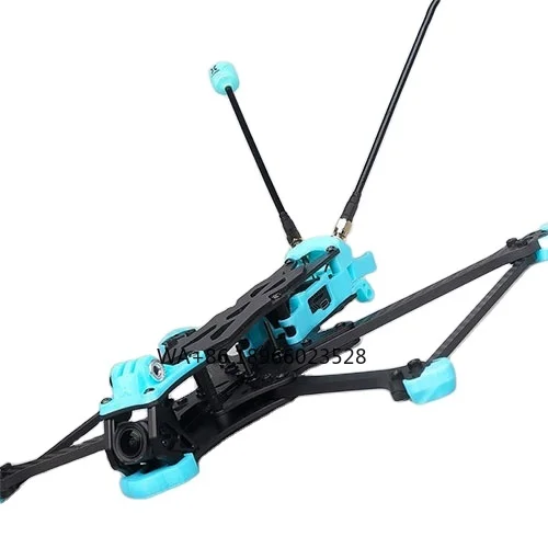 7-Inch 305mm Wheelbase FR DC Frame Carbon Fiber  Frame Kit Brace thickness 4mm for FPV RC Racing  DIY