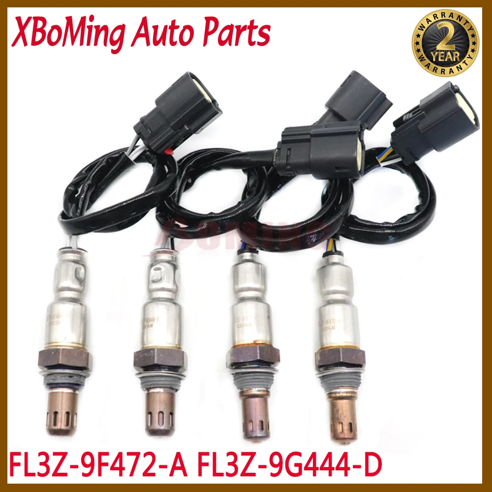 4PCS FL3Z-9F472-A FL3Z-9G444-D Air Fuel Ratio Lambda O2 Oxygen Sensor For Ford F-150 5.0L 2015-2017 234-5176 234-4968 FL3Z9F472A