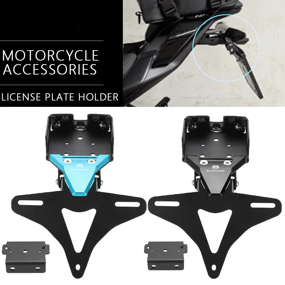 

For CFMOTO 675SR 675SR-R 675NK 675 SR SRR 675 NK 675SS 675SRR 2024 2025 2026 Motorcycle License Plate Holder Fender Eliminator