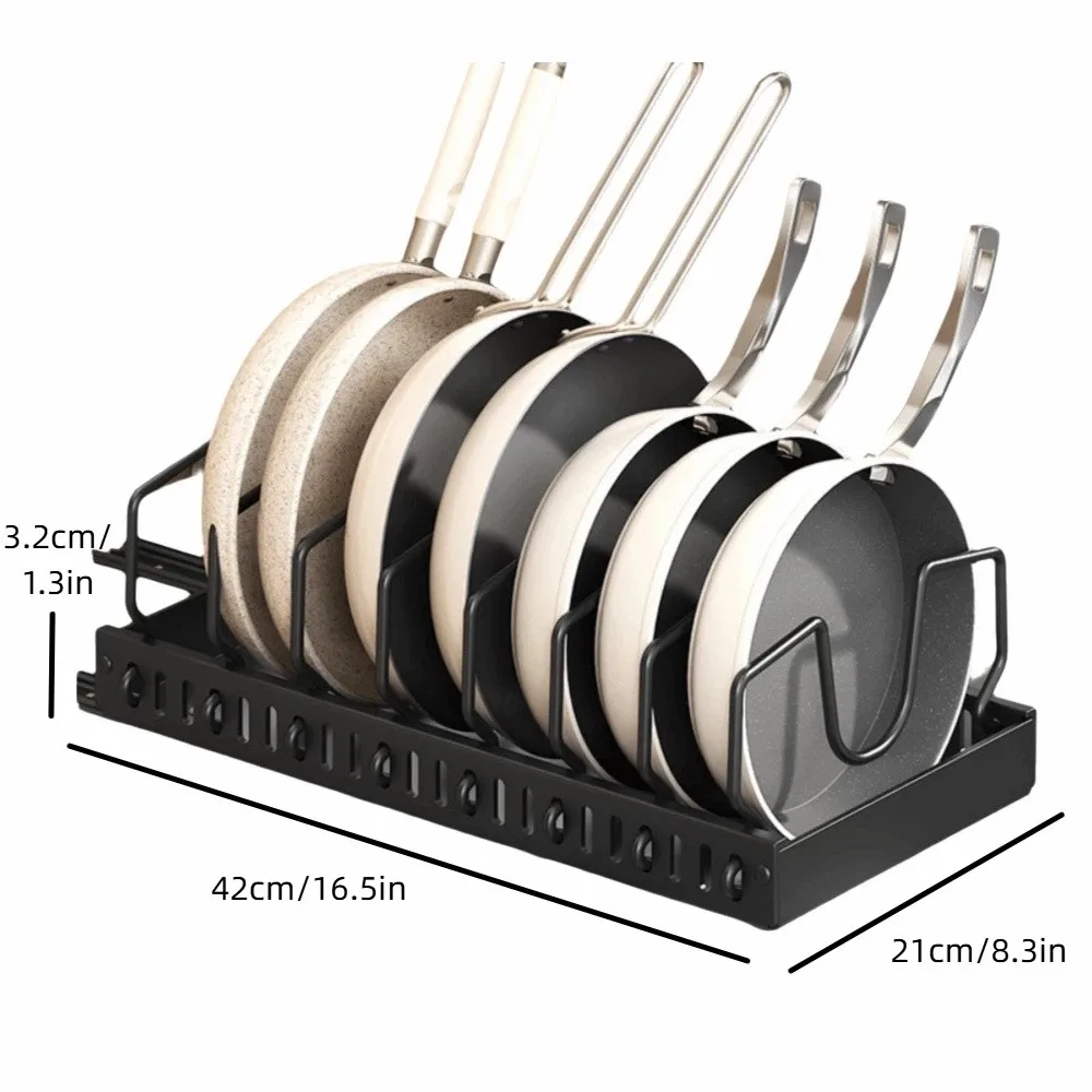 Etagere-de-rangement-de-cuisine-multifonctionnelle-et-robuste-avec-separateurs-reglables-support-coulissant-pour-casseroles-et-poeles-anti-rouille-retractable