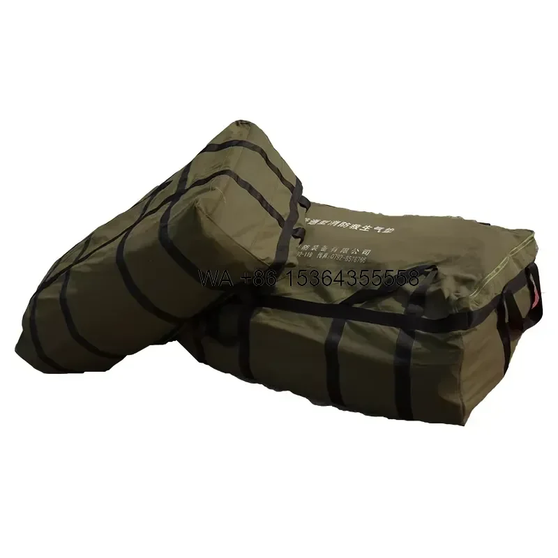 Wmwmnu for XJD-P-8x6x16 Heavy Duty Fire Rescue Air Cushion 16m Max Jumping Height 8x6x2.4m Inflatable Escape Lifesaving Bed