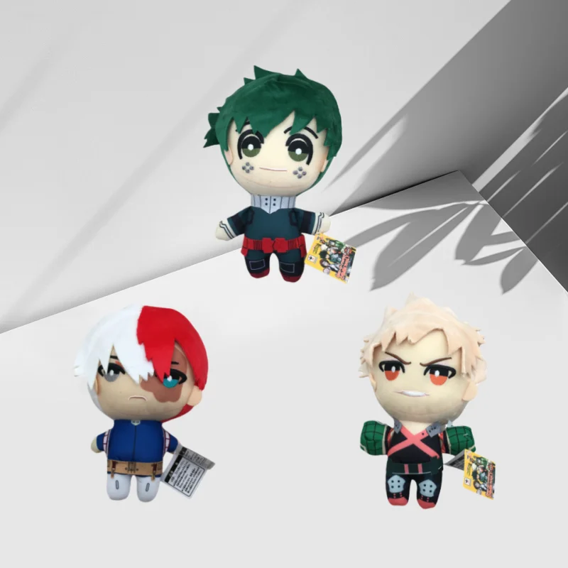 

My Hero Academia Plush Keychain School Bag Pendant Decoration Pendant Gift Collection