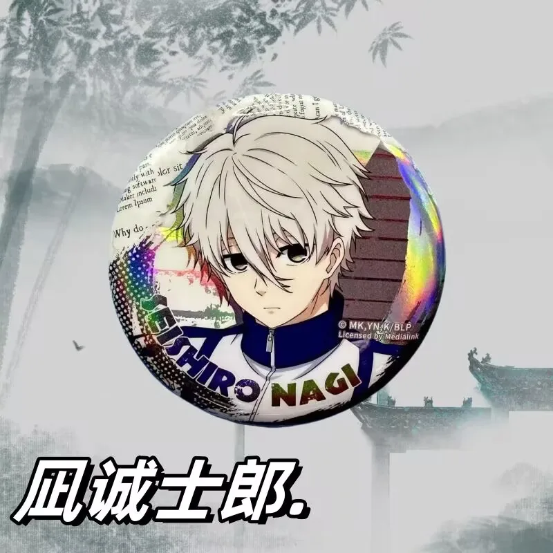 منطقة محدودة باللون الأزرق/' شارة Seishiro Kiyoshi 'حوض سباحة شخصي مقطعة حول القفل الأزرق للسجن الأزرق