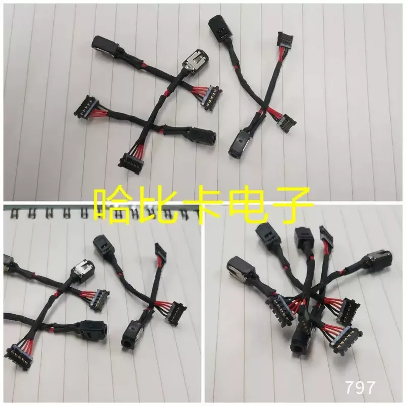 DC Power Jack Socket Connector Plug Port for Samsung XE303C12 Chromebook Laptop Replacement Part Female Interface