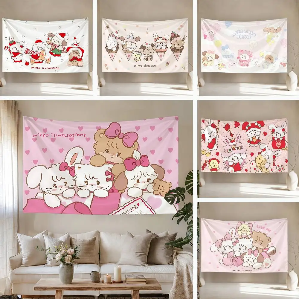 M-Mikko C-Characters Tapestry Customizable Tapestries Of Various Styles,wall Hangings, Celebrity Photo Printing,wall Hangings